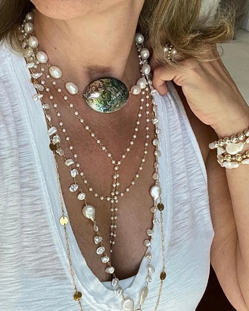 Abalone Necklace - Maori