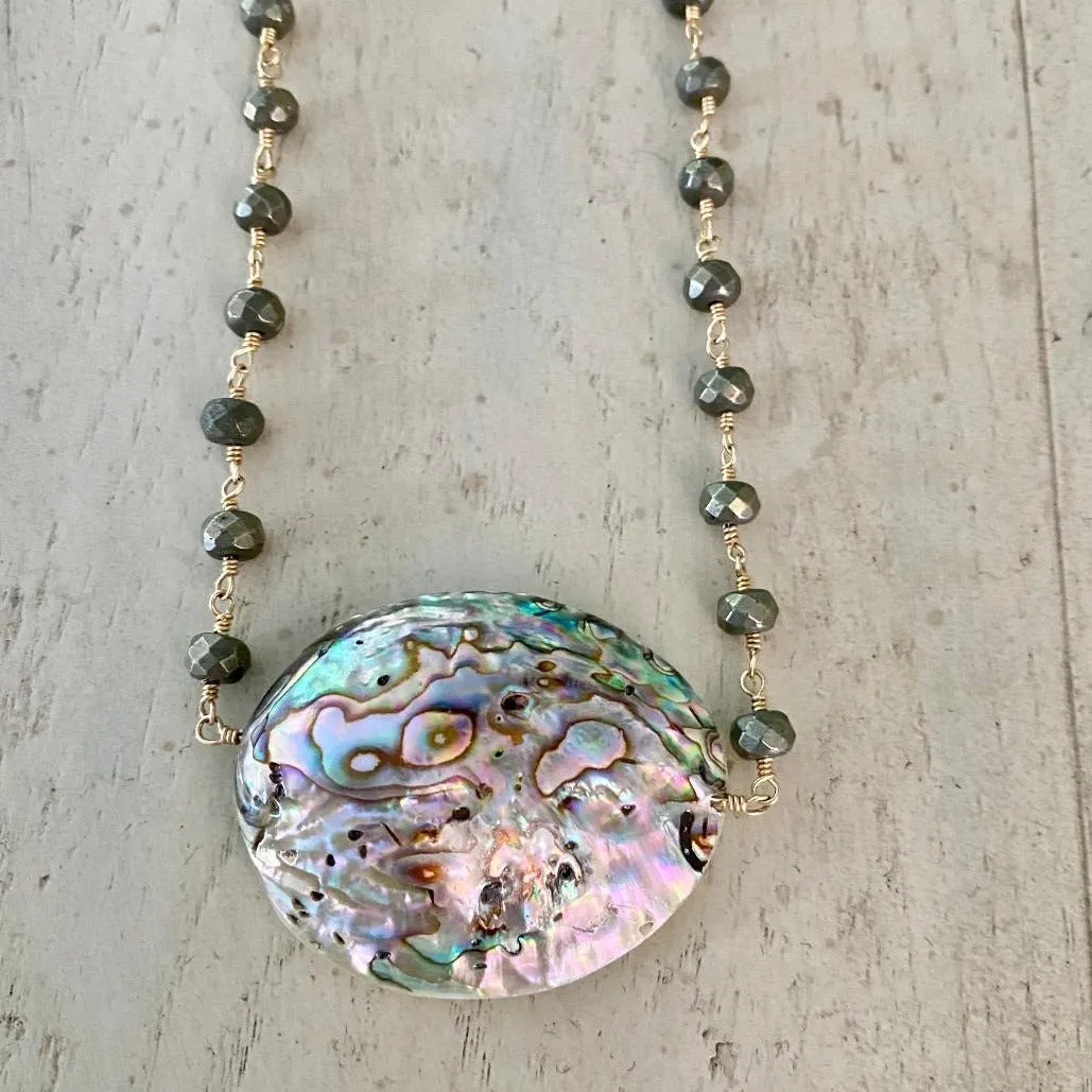 Abalone Necklace - Maori