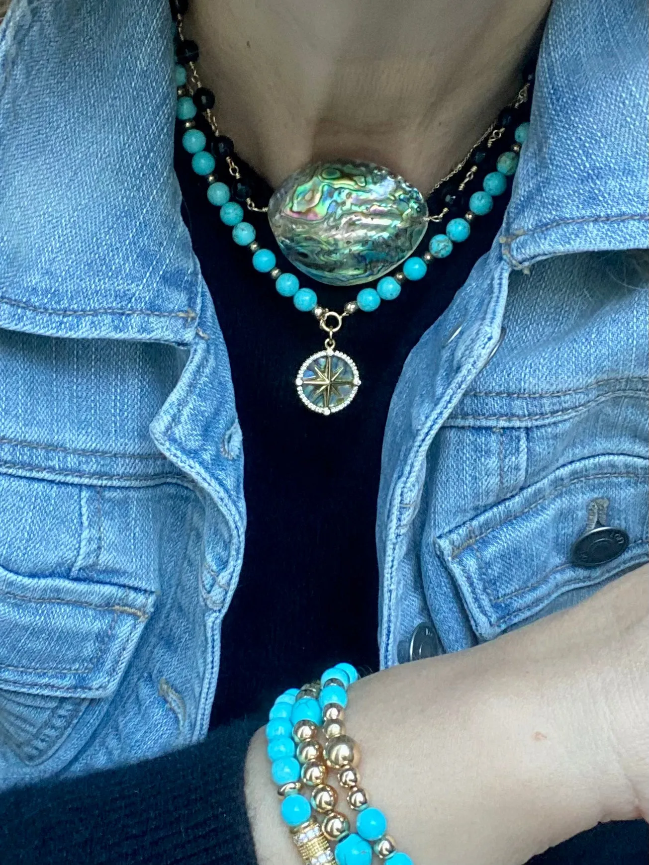 Abalone Necklace - Maori