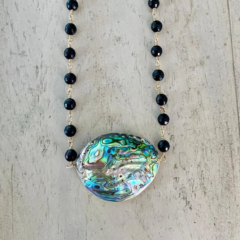 Abalone Necklace - Maori