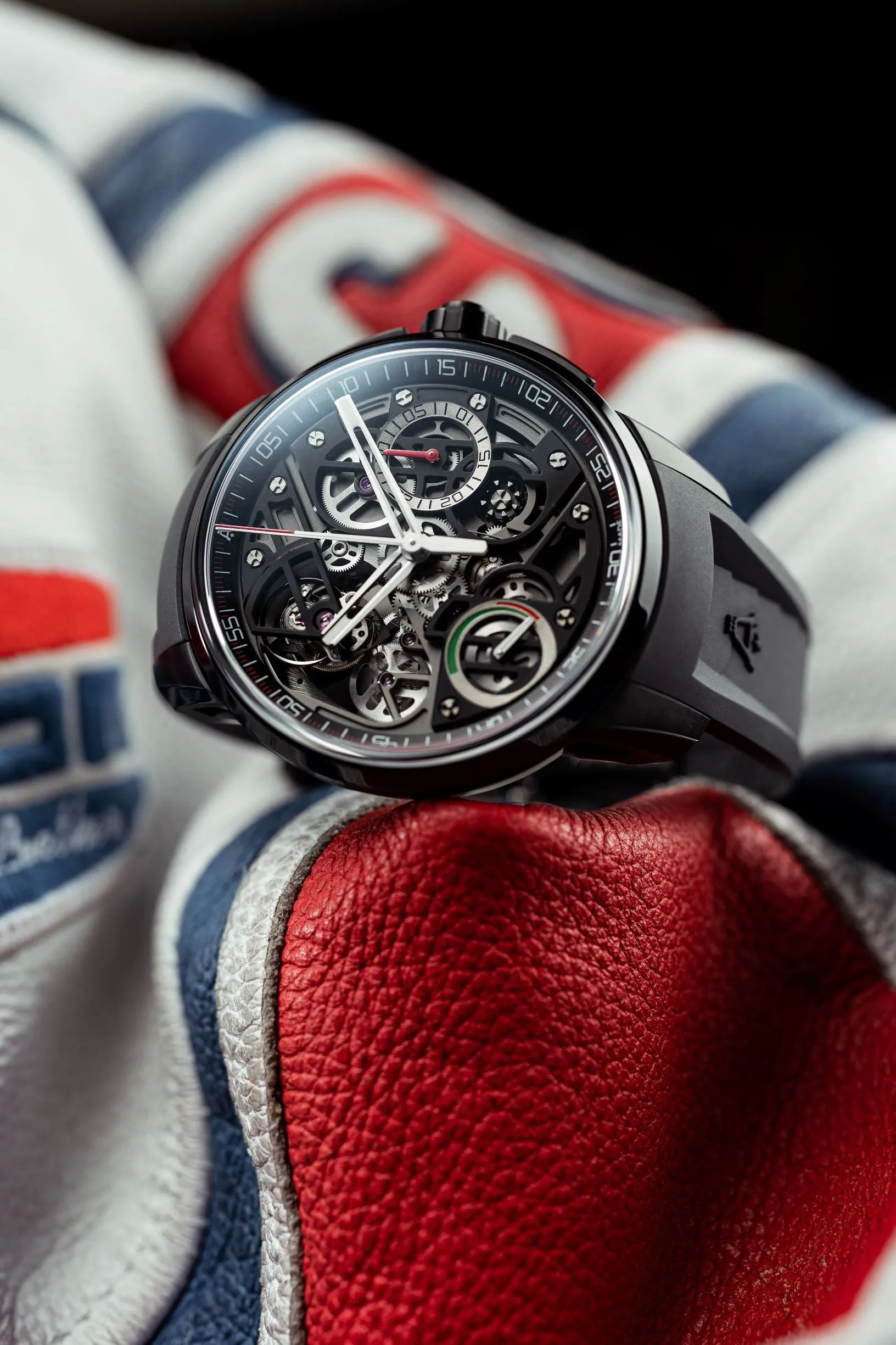 Angelus U30 Tourbillon Rattrapante Titanium Watch