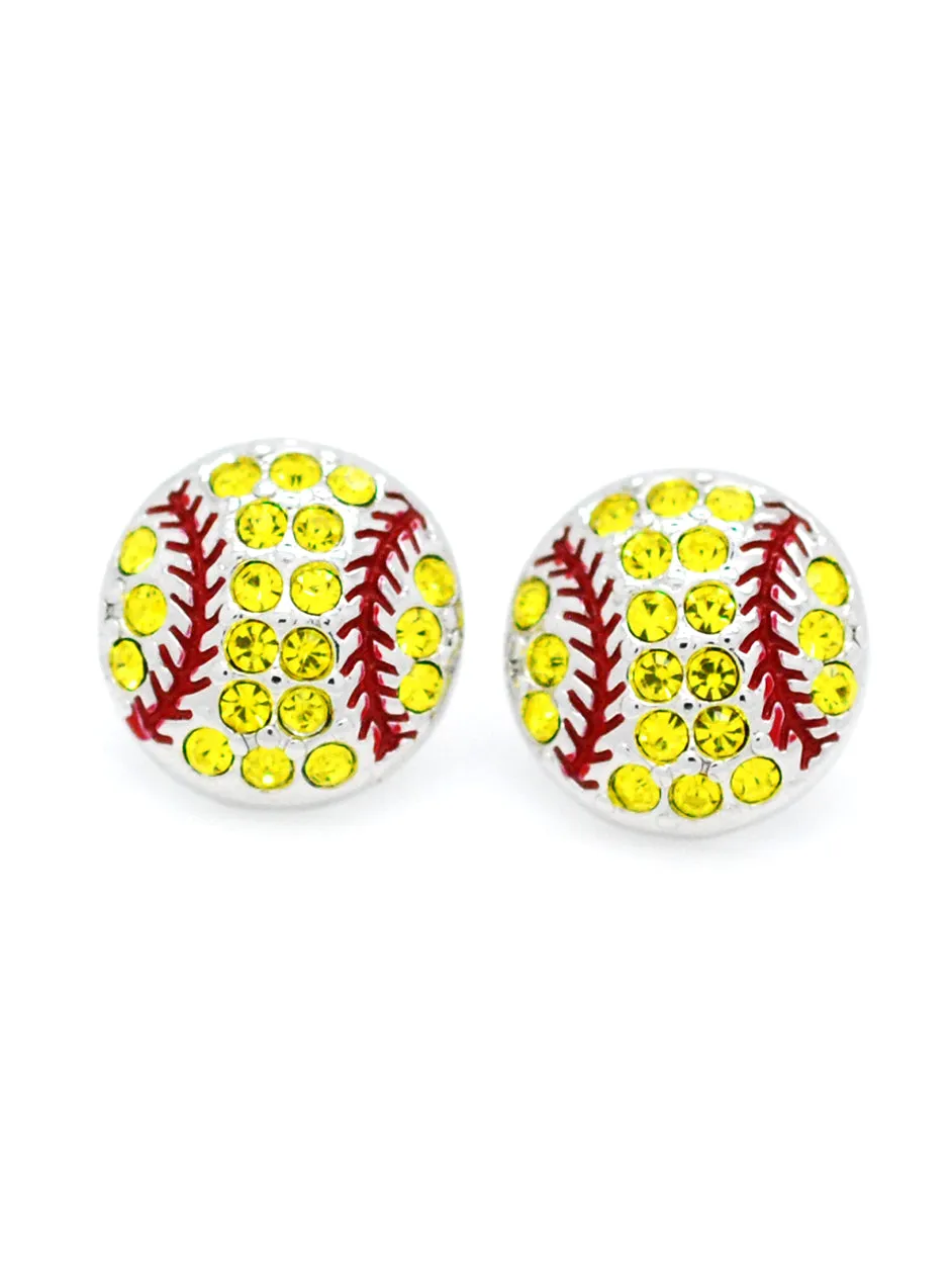 Baseball/Softball POST Earrings - Large