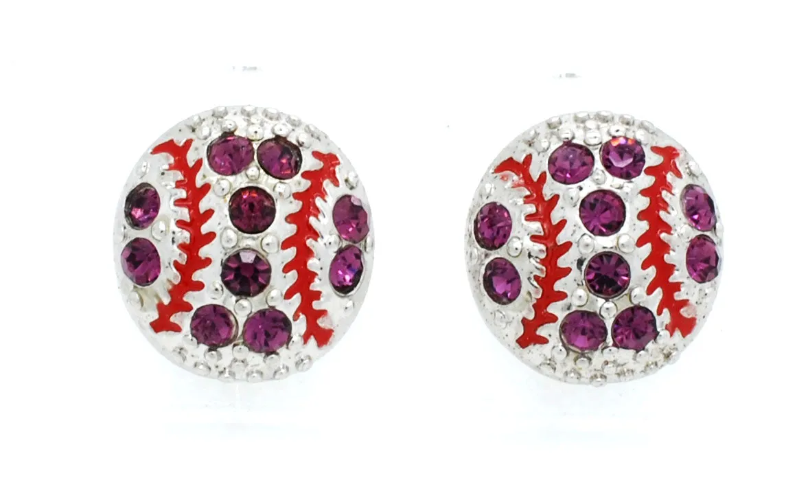 Baseball/Softball POST Earrings - Mini
