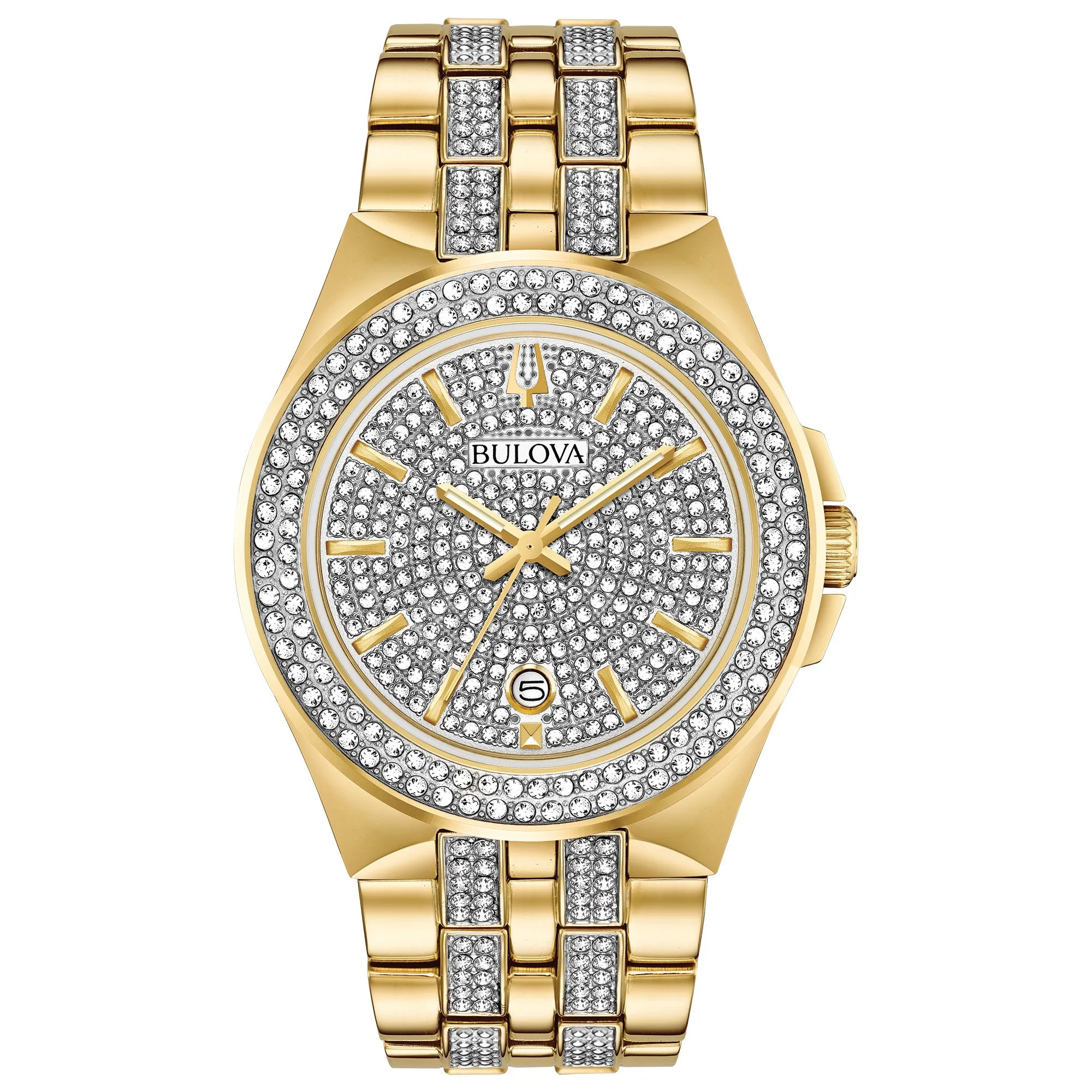 Bulova Men's Gift Set 42mm Quartz Watch 98K102