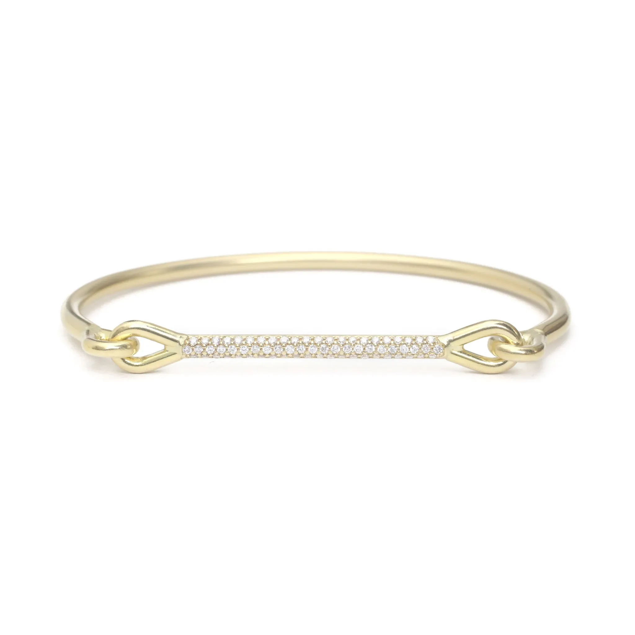 Needle Eye Cuff - Pavé