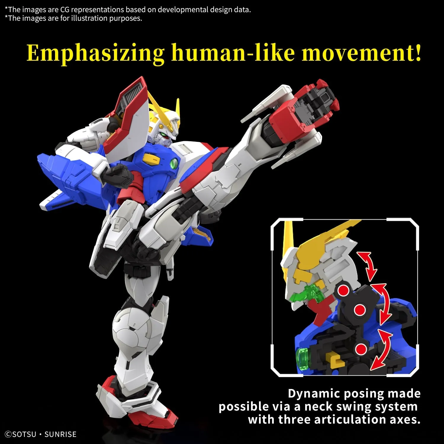 RG Shining Gundam 1/144