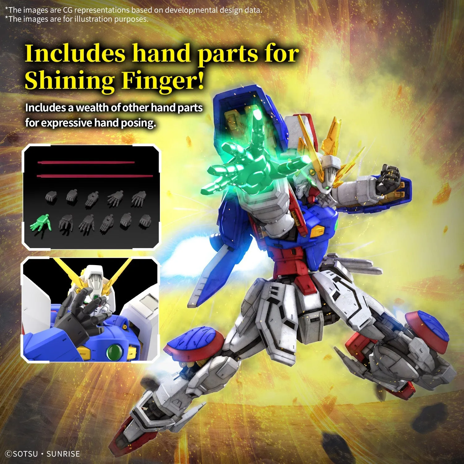 RG Shining Gundam 1/144