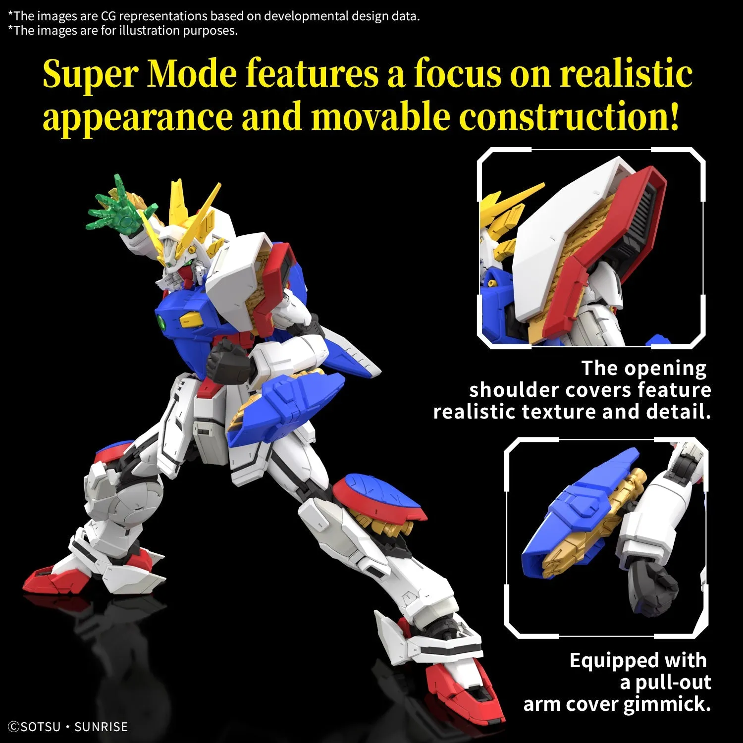 RG Shining Gundam 1/144