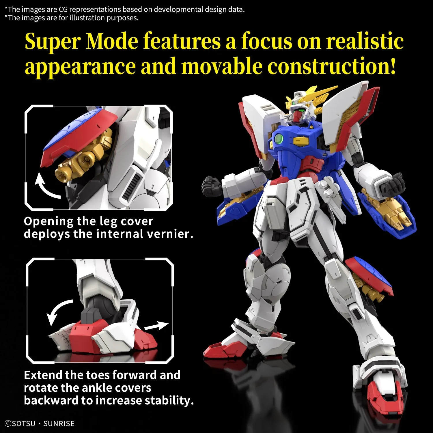 RG Shining Gundam 1/144