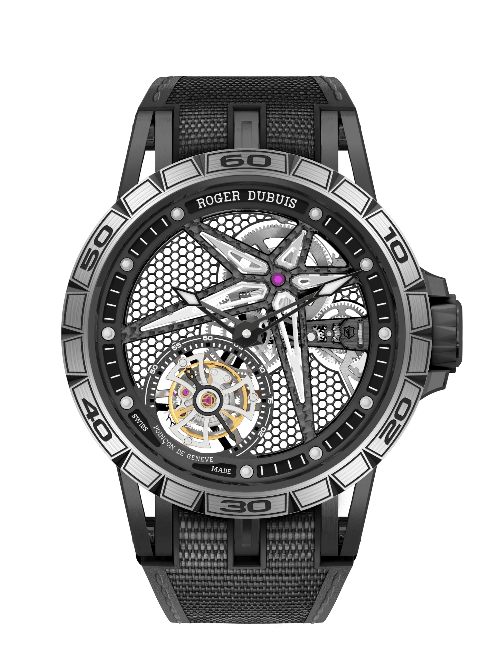Roger Dubuis Excalibur Spider Black DLC Titanium Watch