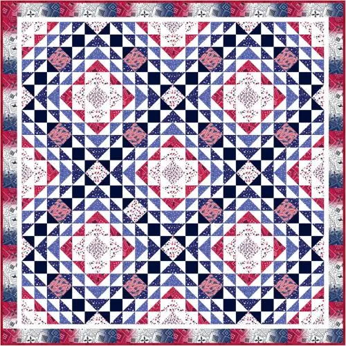 Sea to Shining Sea Pattern