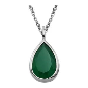 Unique & Co MK-976GX Women's Silver 925 Pendant Necklace